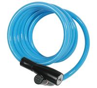 ABUS Antirrobo de cable en espiral 3506K - Antirrobo de bicicleta flexible de 6 mm de grosor - Nivel de seguridad 1