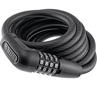 ABUS Antirrobo de cable Numero 5510C/180 - antirrobo de bicicleta compacto con código de combinación para bicicletas de dos ruedas asequibles y bicicletas infantiles - 10 mm nivel de seguridad 3