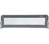 ABUS Barandilla de Cama Eric para bebés y niños, protección contra caídas para Las Camas de los Padres, cunas o Camas Familiares, Plegable para Viajar, Protector de Cama de 150 cm, Gris