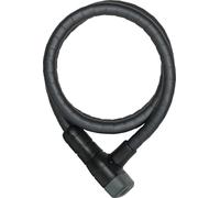 ABUS Bloqueo de cable blindado Steel-O-Flex Microflex 6615K - Bloqueo de cable de acero con blindaje de manguitos de acero - Nivel de seguridad 5