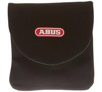 ABUS bolsa para candado de bicicleta ST 5850/5650/4960 - Bolsa de transporte para candados de cadena para fijar al portaequipajes, negro
