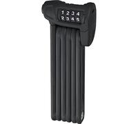 ABUS Bordo Combo Lite 6150/85 cerradura plegable con bolsa - Cerradura de combinación extraligera de acero especial - ABUS nivel de seguridad 6 - 85 cm - Negro