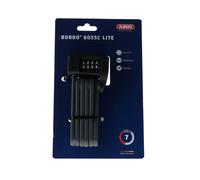 Abus Bordo Lite 6055C Mini 60cm Cerradura para bicicletas Talla única Negro