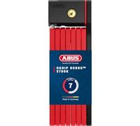 Candado para bicicleta plegable Abus uGrip BORDO™ 5700K/100 rojo + soporte SH