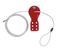 Abus C556 - Aspa de control con sistema patentado Safelex para bloqueo multipuntos con cable de acero 200cm