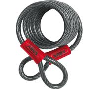 ABUS Cable de Lazo 1850, 185 cm, Negro - Candado de Seguridad