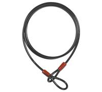 ABUS Cable de trabilla Cobra negro 10 mm / 140 cm