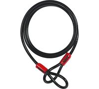ABUS Cable de lazo Cobra 5/75 - cable de acero recubierto de plástico - seguridad para accesorios de bicicletas y motos - 75 cm de longitud, 5 mm de grosor