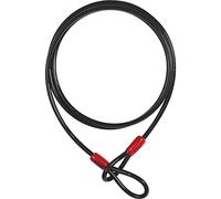 ABUS Cable de trabilla Cobra negro 8 mm / 250 cm