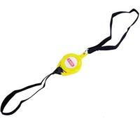 ABUS Cable recordatorio Memo Roll Up retráctil para moto negro-amarillo para hombres
