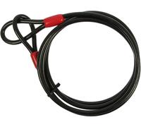 ABUS Cable de trabilla Cobra negro 8 mm / 200 cm