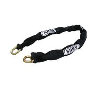 ABUS Cadena 8KS - cadena de acero de 8 mm de grosor para asegurar bicicletas, sillas de hostelería, máquinas y más - con funda textil - se puede combinar con un candado, por ejemplo - 85 cm de largo