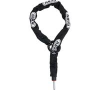 ABUS cadena de inserción para candado de cuadro - Cadena adaptadora 2.0 8KS - Cadena para seguridad secundaria de bicicletas - 8 mm de grosor - 85 cm de longitud - negra - con bolsa para candado 5950