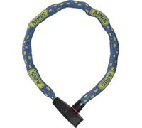 ABUS Cadena antirrobo Catena 6806K, Candado de bicicleta revestido de plástico, Nivel de seguridad 6