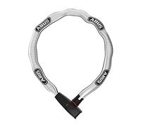 ABUS Cadena antirrobo Catena 6806K, Candado de bicicleta revestido de plástico, Nivel de seguridad 6