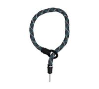 ABUS cadena de inserción para candado de cuadro IvyTex Adaptor Chain 6KS - Candado de bicicleta con cubierta que repele la suciedad y la humedad - cadena resistente de 6 mm - gris