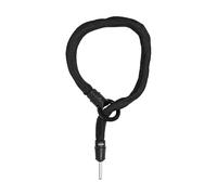 ABUS cadena de inserción para candado de cuadro IvyTex Adaptor Chain 6KS - Candado de bicicleta con cubierta que repele la suciedad y la humedad - Cadena resistente de 6 mm - Negro