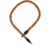 ABUS cadena de inserción para candado de cuadro IvyTex Adaptor Chain 8KS - Candado de bicicleta con cubierta que repele la suciedad y la humedad - Cadena de 8 mm de grosor orange