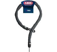 ABUS Cadena insertable ADAPTOR CHAIN Superior 7KS compatible con el candado de cuadro o la alarma 2.0 - Cadena de acero de 7 mm de grosor; Candado para bicicletas; Longitud 100 cm, negro