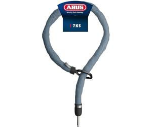 ABUS Cadena insertable ADAPTOR CHAIN Superior 7KS, compatible con el candado de cuadro o la caja de alarma 2.0: cadena de acero de 7 mm de grosor, candado para bicicletas, longitud 100 cm, azul.