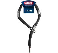ABUS Cadena insertable para cuadro ADAPTOR CHAIN Classic 5.5KS: cadena de acero de 5,5 mm de grosor, candado para bicicletas, compatible con Alarmbox 2.0, longitud 100 cm, negro, + ST 5950 2.0