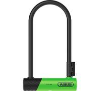 ABUS Candado 410K Ultra para bicicleta y scooter eléctrico, práctico y robusto candado para bicicleta con práctico soporte para transporte, accesorio para bicicleta, variante 150HB230, color verde