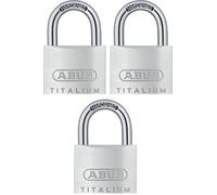 ABUS Set de tres candados 54ti/40 Titalium