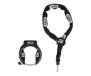 ABUS Candado AMPARO 4650X NR con ACH 6KS/100 y bolsa ST 5950 negro