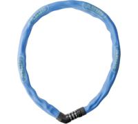Abus Candado de Bicicleta Negro 4804c, Cerradura con Combinación, Cadena de Acero Aleado de 4 mm