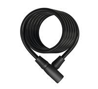 ABUS candado de cable en espiral Star 4508K/150 - Candado para bicicletas fabricado con cable en espiral de 8 mm de grosor - Nivel de seguridad 2