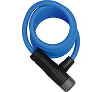 ABUS candado de cable en espiral Star 4508K/150 - Candado para bicicletas fabricado con cable en espiral de 8 mm de grosor - Nivel de seguridad 2