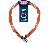 ABUS Candado de Cadena 1500 Web, 60 cm, Naranja