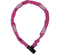 ABUS Candado de cadena 1500 Web - candado de bicicleta de acero especial - cadena redonda de 4 mm de grosor - nivel de seguridad 3 - 60 cm - coral, rosa (Coral)