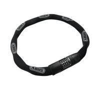 ABUS Candado de cadena 8808C - robusto candado de combinación de acero especialmente endurecido - números fáciles de leer con tapa - nivel de seguridad 9 - 85 cm - negro
