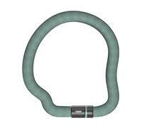ABUS Candado de cadena Goose Lock 4204K - Candado de bicicleta flexible sin traqueteo de acero endurecido - Cadena de acero de 4 mm de grosor, 28 mm de diámetro total - 110 cm de largo - con llave -