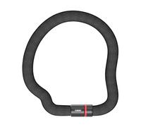 ABUS Candado de cadena Goose Lock - candado de bicicleta flexible, sin traqueteo, de acero templado - 6 mm de grosor - con llave