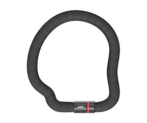 ABUS Candado de cadena Goose Lock - candado de bicicleta flexible, sin traqueteo, de acero templado - 6 mm de grosor - con llave