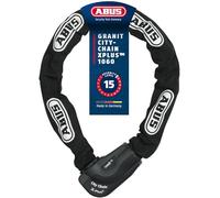 ABUS Candado de cadena Granit CityChain XPlus 1060 - candado de acero endurecido para bicicletas - nivel de seguridad 15