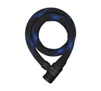 ABUS Candado de cadena Ivera 7220 - Candado de bicicleta de bajo peso, 660 g - Protección antirrobo gracias al sólido cable de acero, 20 mm de grosor, 85 cm de longitud - Flexible y duradero - Negro