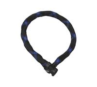 ABUS Candado de cadena IVERA Chain 7210 - Candado de bicicleta con revestimiento de fibra sintética IvyTex altamente flexible - Nivel de seguridad 8 - 85 cm - Negro