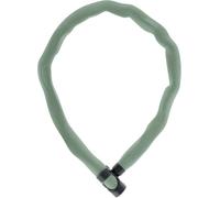 ABUS Candado de cadena IVERA Chain 7210 - Candado de bicicleta con revestimiento de fibra sintética IvyTex altamente flexible - Nivel de seguridad 8 - 110 cm - Color: Antracita