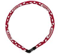 ABUS Candado de cadena Steel-O-Chain 4804C SYMBOLOS - Candado de combinación para bicicletas infantiles - Nivel de seguridad 3