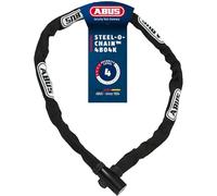 ABUS Candado de cadena Steel-O-Chain 4804K – acero especial nivel de seguridad 4 – 110 cm negro