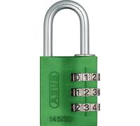 ABUS Candado de Combinación 145/30 - Aluminio, Código Numérico de 3 Dígitos | Para maletas, taquillas y estuches - arco con resorte - nivel de seguridad 3 - peso 55 g, dimensiones 31,5 x 65 x 15,5 mm