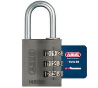 ABUS Candado de Combinación 145/30 - Candado de Aluminio para Maletas