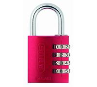 ABUS Candado de Combinación 145/40 - Aluminio, Código de 4 Dígitos | Para maletas, taquillas y armarios - cuerpo de aluminio anodizado resistente a la corrosión - nivel de seguridad ABUS 4