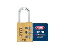 ABUS Candado de Combinación 165/30 - Candado de Latón para Maletas y