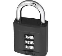 ABUS Cerradura de combinación numérica, 158/40 B/DFNLI, UE 3 unid., negro