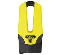 ABUS candado de disco de freno Granit Quick 37/60 Maxi + Mini - candado de moto con nivel de seguridad 15 - grillete de 13 mm de grosor - grillete de 50 mm de altura, amarillo