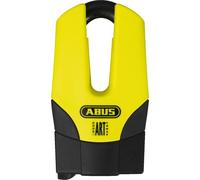 ABUS candado de disco de freno Granit Quick 37/60 Maxi + Mini - candado de moto con nivel de seguridad 15 - grillete de 13 mm de grosor - grillete de 50 mm de altura, amarillo